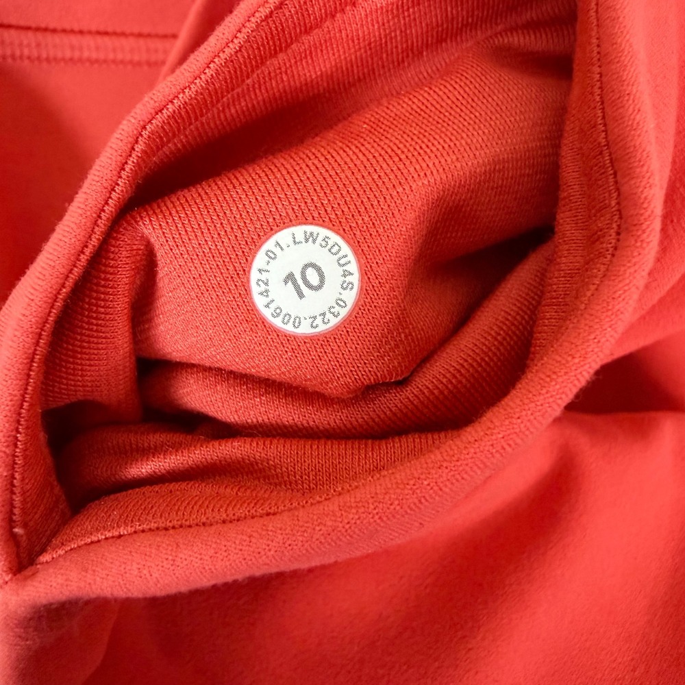 Lululemon Align High Rise Pocket Leggings Coral/Orange Size 10 Like New Active - Picture 6 of 10